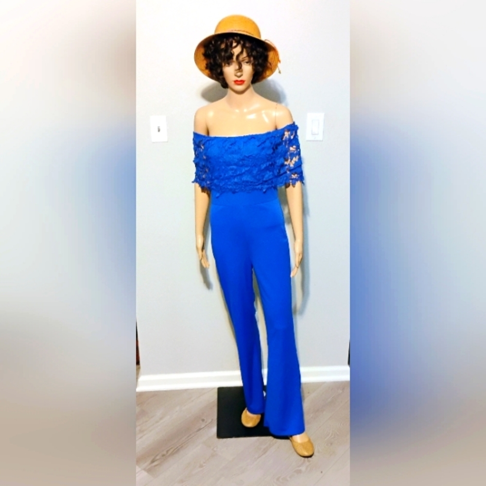 Shein Lace Top Jumpsuit